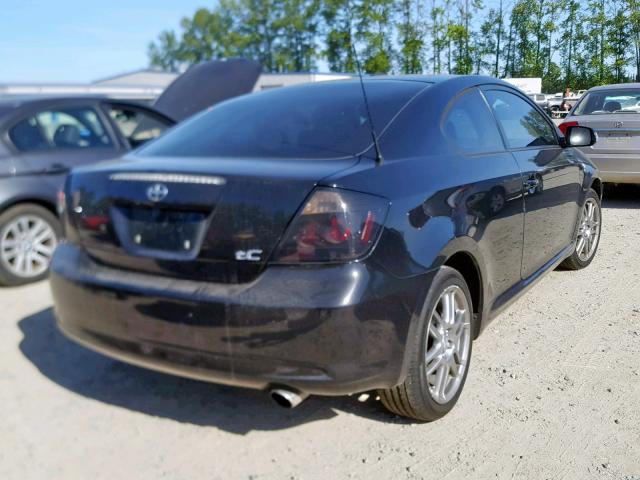 JTKDE167X70205647 - 2007 TOYOTA SCION TC 黑色 照片 4