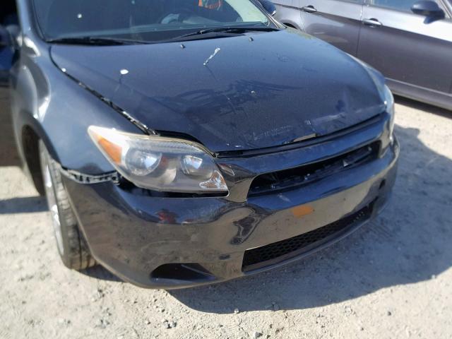 JTKDE167X70205647 - 2007 TOYOTA SCION TC 黑色 照片 9
