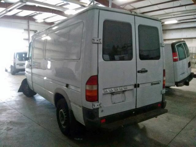 WD0PD644X55792436 - 2005 DODGE SPRINTER 2 WHITE photo 3