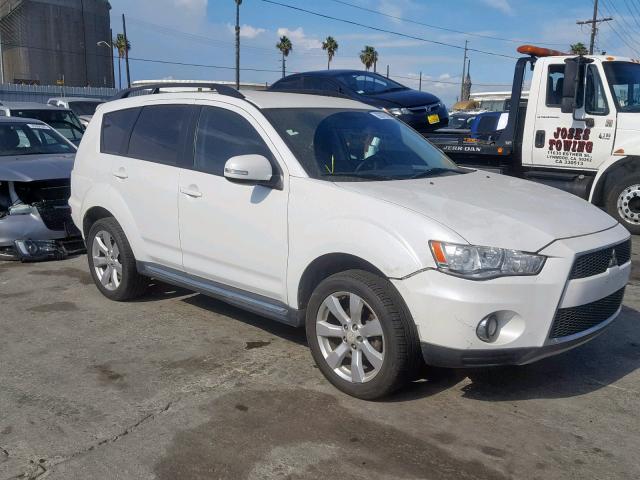 JA4JT4AX3AZ009684 - 2010 MITSUBISHI OUTLANDER WHITE photo 1