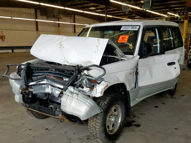 JA4MR41H0SJ020288 - 1995 MITSUBISHI MONTERO LS WHITE photo 2