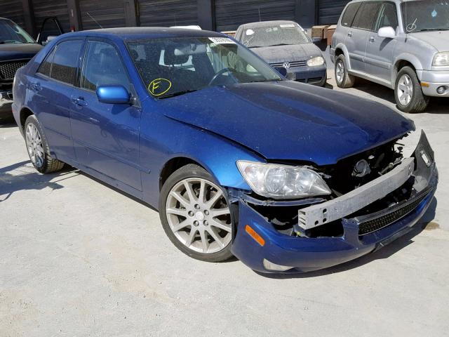 JTHBD192230078029 - 2003 LEXUS IS 300 BLUE photo 1