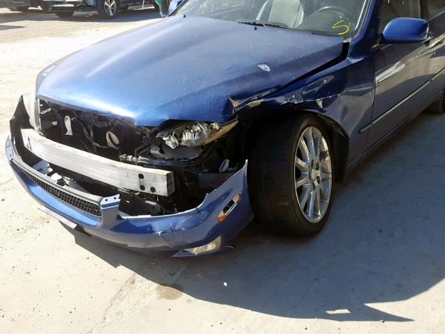 JTHBD192230078029 - 2003 LEXUS IS 300 BLUE photo 9