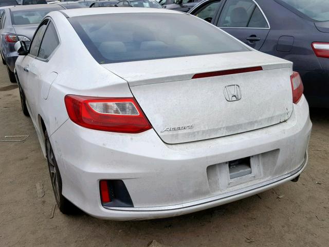 1HGCT1B34EA011166 - 2014 HONDA ACCORD LX- WHITE photo 3