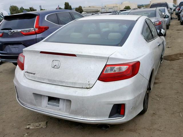 1HGCT1B34EA011166 - 2014 HONDA ACCORD LX- WHITE photo 4