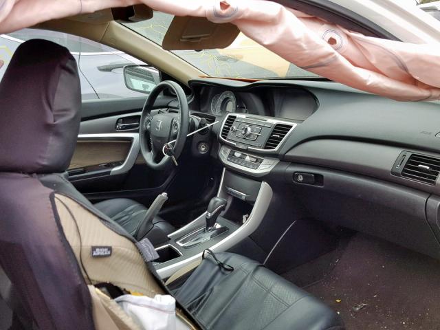 1HGCT1B34EA011166 - 2014 HONDA ACCORD LX- WHITE photo 5