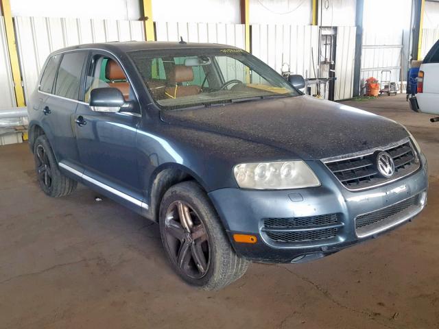 WVGMM77L65D019551 - 2005 VOLKSWAGEN TOUAREG 4. GRAY photo 1