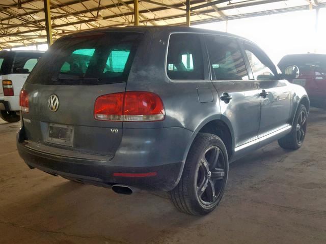 WVGMM77L65D019551 - 2005 VOLKSWAGEN TOUAREG 4. GRAY photo 4