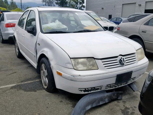 3VWSK69M51M187839 - 2001 VOLKSWAGEN JETTA GLS WHITE photo 1