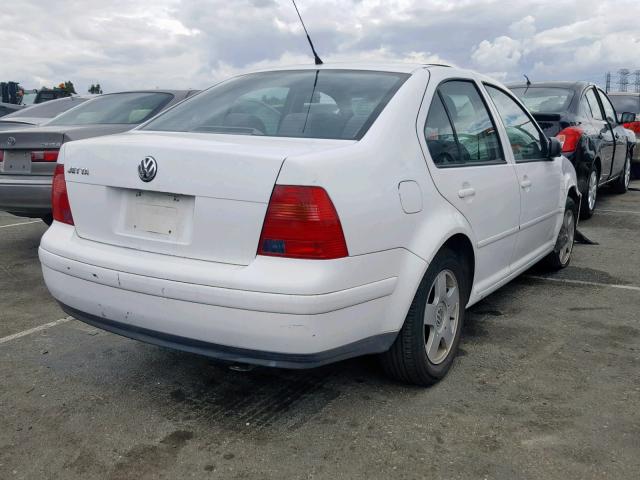 3VWSK69M51M187839 - 2001 VOLKSWAGEN JETTA GLS WHITE photo 4