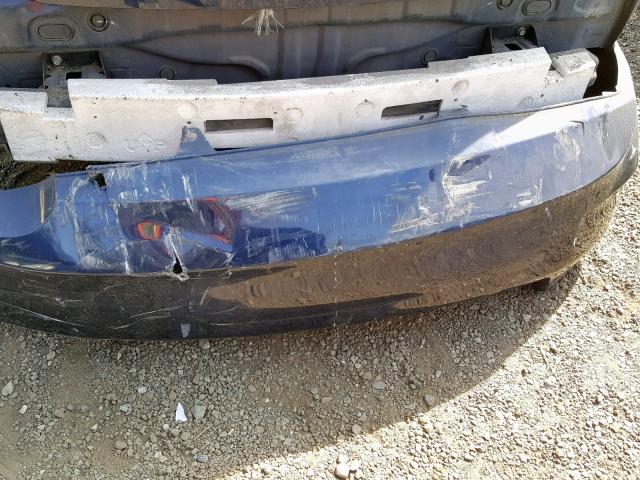 JHMCP26869C013735 - 2009 HONDA ACCORD EXL BLUE photo 10