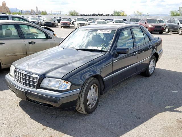 WDBHA28E8SF131963 - 1995 MERCEDES-BENZ C 280 CHARCOAL photo 2