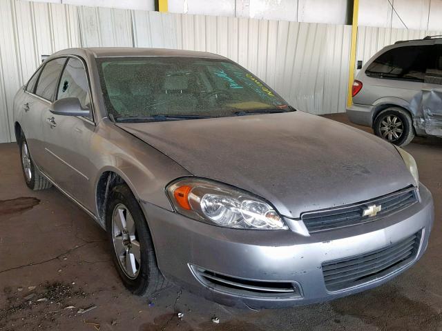 2G1WT55K979136158 - 2007 CHEVROLET IMPALA LT SILVER photo 1