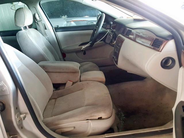 2G1WT55K979136158 - 2007 CHEVROLET IMPALA LT SILVER photo 5