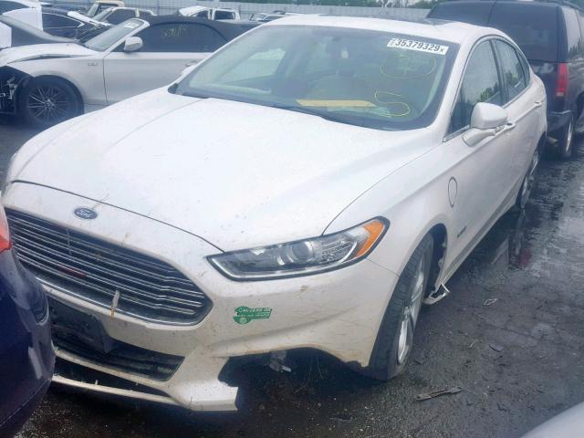 3FA6P0SU5FR280714 - 2015 FORD FUSION TIT WHITE photo 2