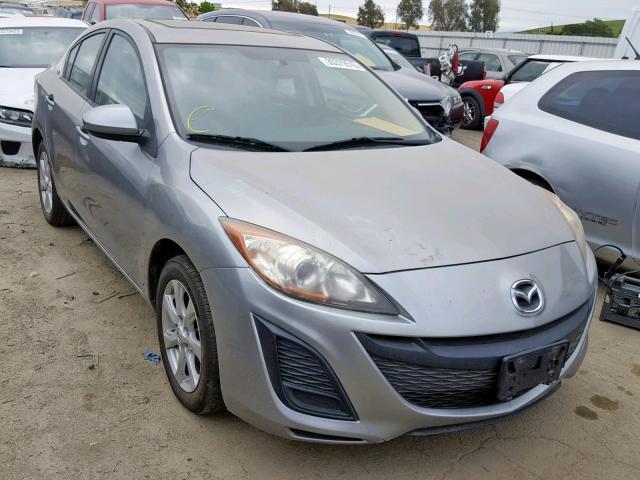 JM1BL1SG6A1284035 - 2010 MAZDA 3 I SILVER photo 1