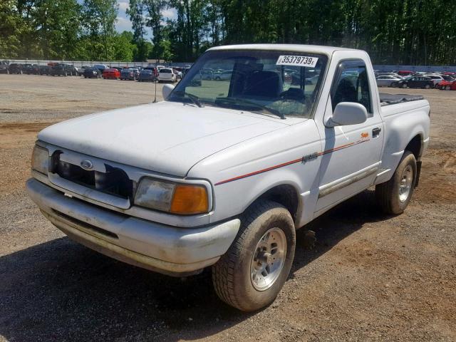 1FTCR11X8PPB67275 - 1993 FORD RANGER WHITE photo 2