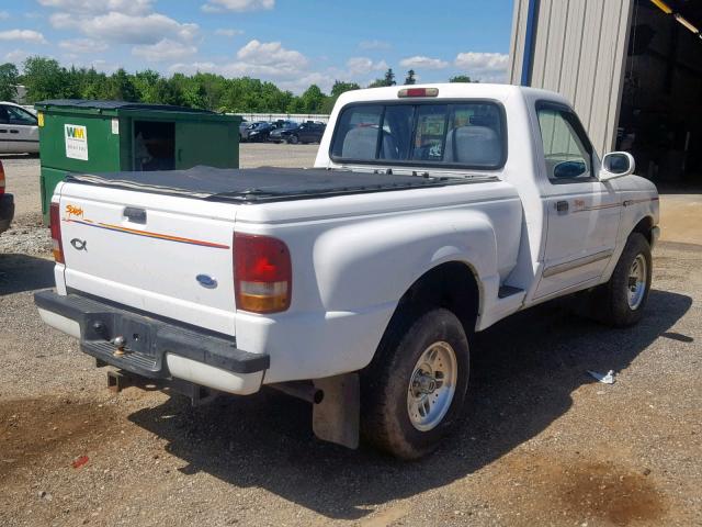 1FTCR11X8PPB67275 - 1993 FORD RANGER WHITE photo 4