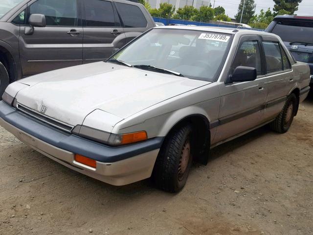 JHMCA5646HC007030 - 1987 HONDA ACCORD LXI SILVER photo 2