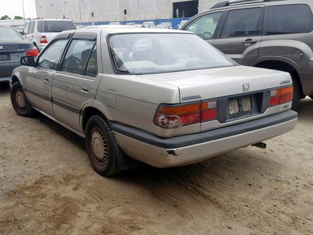 JHMCA5646HC007030 - 1987 HONDA ACCORD LXI SILVER photo 3