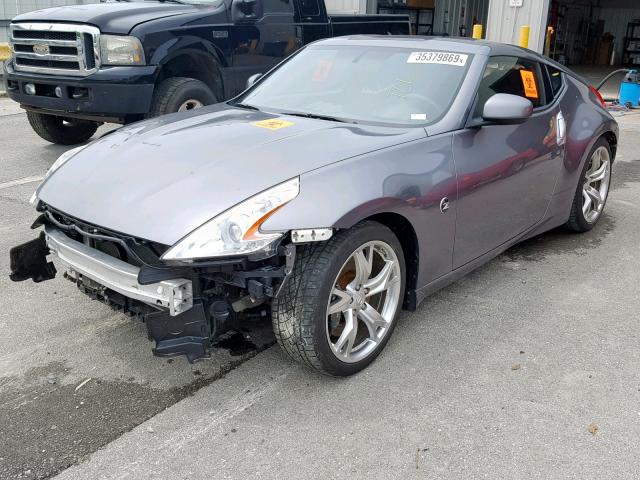 JN1AZ4EH2BM553862 - 2011 NISSAN 370Z BASE SILVER photo 2