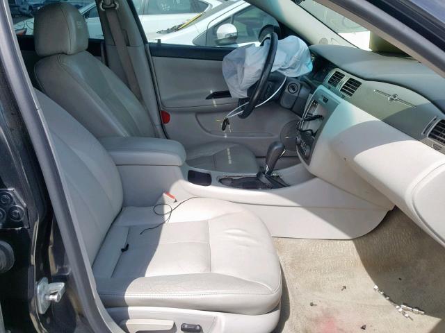 2G1WD58C069196443 - 2006 CHEVROLET IMPALA SUP შავი ფოტო 5