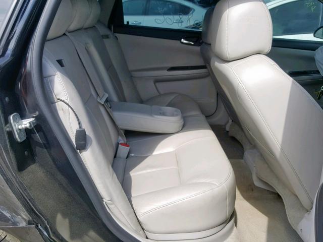 2G1WD58C069196443 - 2006 CHEVROLET IMPALA SUP შავი ფოტო 6