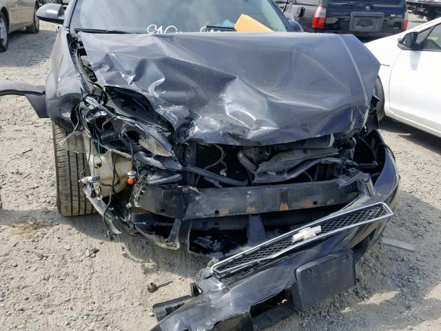 2G1WD58C069196443 - 2006 CHEVROLET IMPALA SUP შავი ფოტო 9