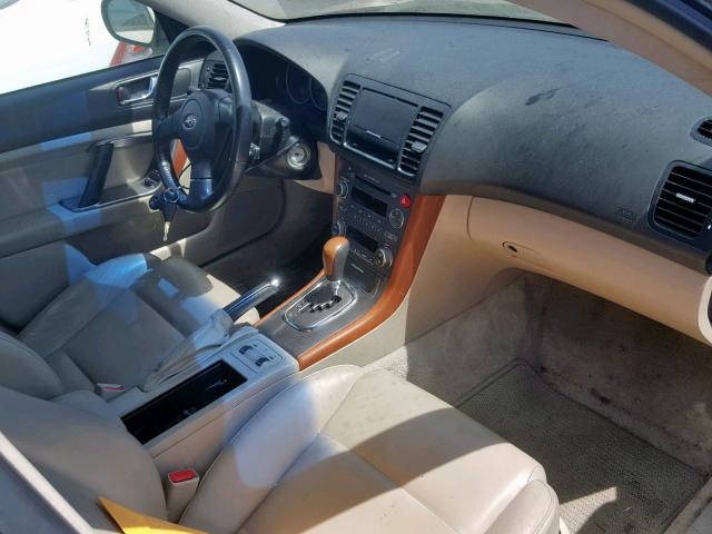 4S4BP62C367333657 - 2006 SUBARU LEGACY OUT BLUE photo 5