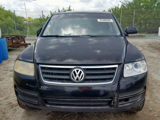 WVGZG77L86D003530 - 2006 VOLKSWAGEN TOUAREG 3. BLACK photo 9