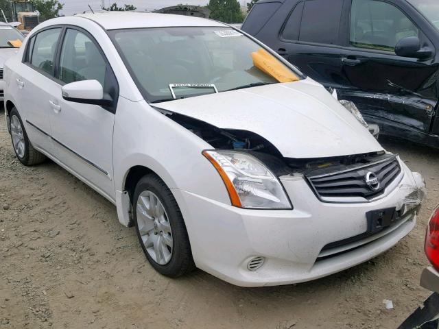 3N1AB6AP5CL654550 - 2012 NISSAN SENTRA 2.0 WHITE photo 1