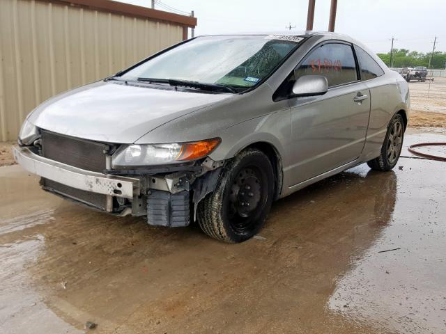 2HGFG12638H569463 - 2008 HONDA CIVIC LX  photo 2