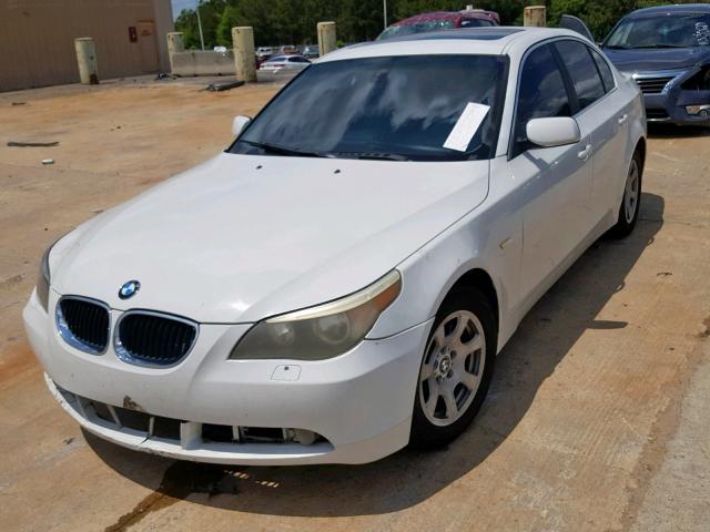 WBANA53514B175713 - 2004 BMW 525 I WHITE photo 2