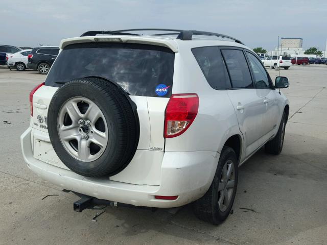 JTMBD31V985203332 - 2008 TOYOTA RAV4 LIMIT WHITE photo 4