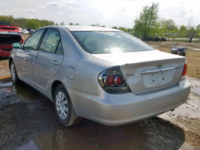 4T1BE32K16U157625 - 2006 TOYOTA CAMRY LE SILVER photo 3