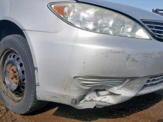 4T1BE32K16U157625 - 2006 TOYOTA CAMRY LE SILVER photo 9
