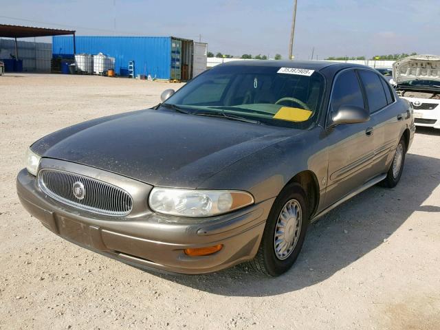 1G4HP54K014220610 - 2001 BUICK LESABRE CU BROWN photo 2