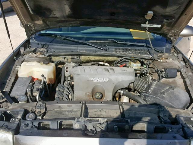 1G4HP54K014220610 - 2001 BUICK LESABRE CU BROWN photo 7