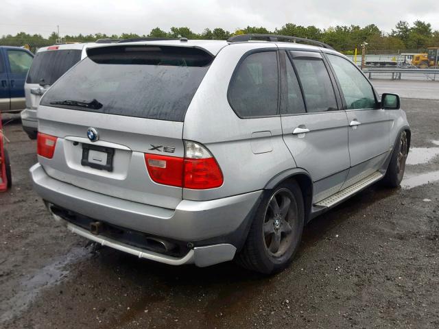 5UXFA93595LE82638 - 2005 BMW X5 4.8IS SILVER photo 4