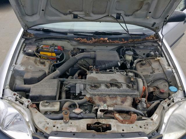 2HGEJ6627WH554964 - 1998 HONDA CIVIC DX GRAY photo 7