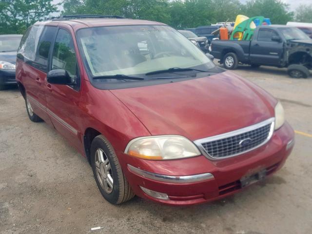 2FMZA52453BA43930 - 2003 FORD WINDSTAR S RED photo 1