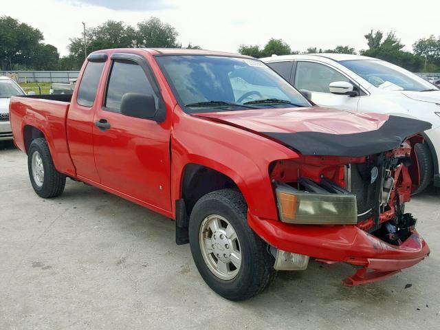 1GCCS198368214271 - 2006 CHEVROLET COLORADO RED photo 1