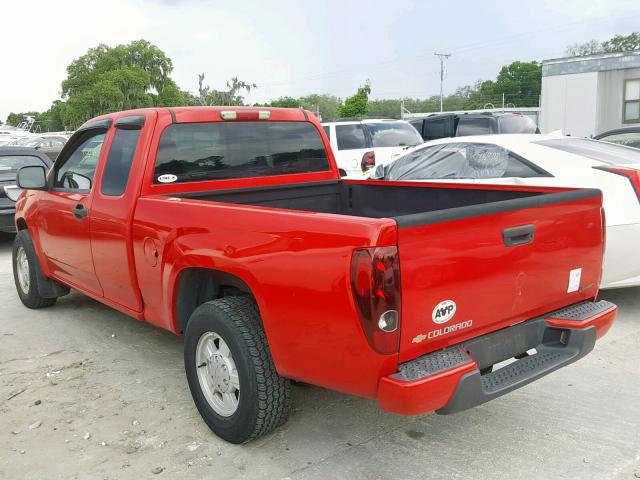 1GCCS198368214271 - 2006 CHEVROLET COLORADO RED photo 3