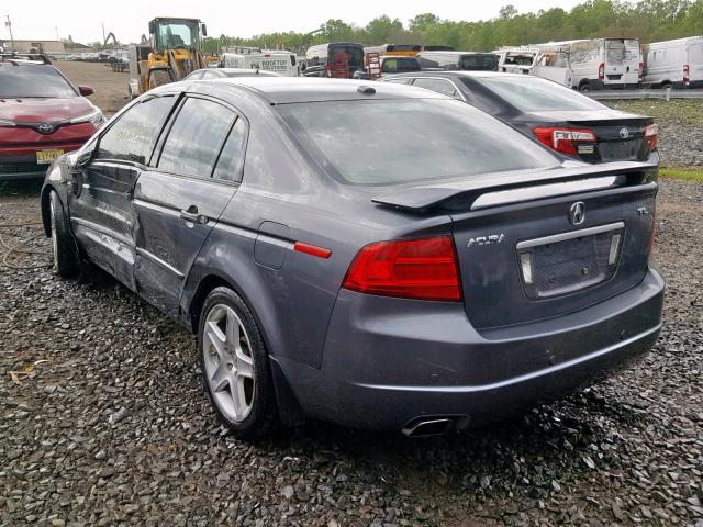 19UUA66236A058263 - 2006 ACURA 3.2TL GRAY photo 3