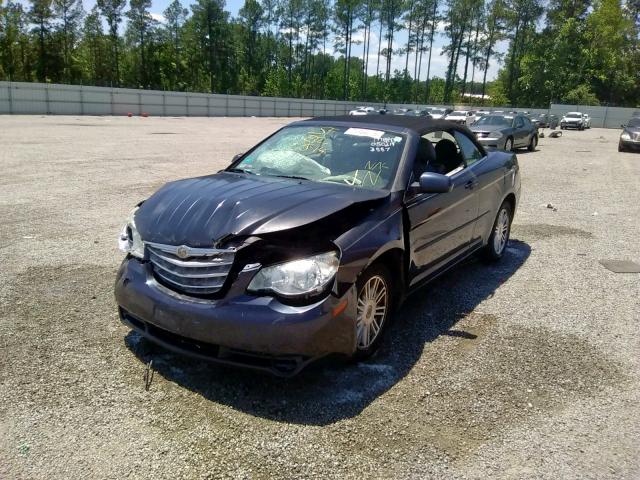 1C3LC55R68N223557 - 2008 CHRYSLER SEBRING TO GRAY photo 2