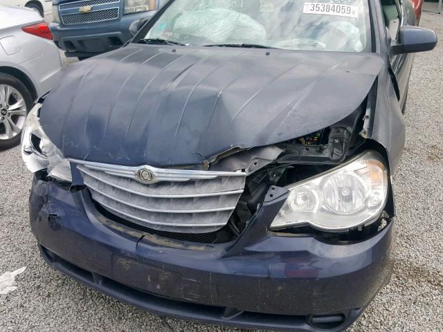 1C3LC55R68N223557 - 2008 CHRYSLER SEBRING TO GRAY photo 9