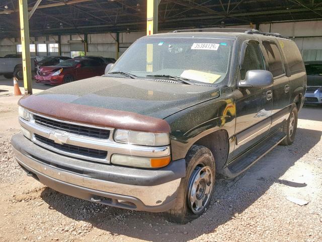 1GNFK16Z64J111028 - 2004 CHEVROLET SUBURBAN K GREEN photo 2