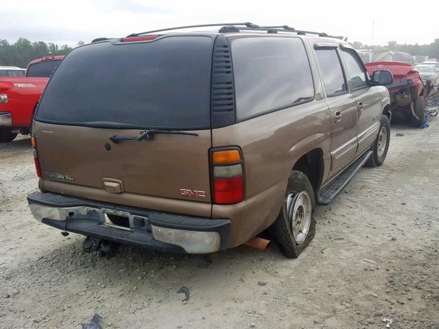 1GKEC16Z34J117102 - 2004 GMC YUKON XL C TAN photo 4