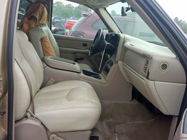 1GKEC16Z34J117102 - 2004 GMC YUKON XL C TAN photo 5