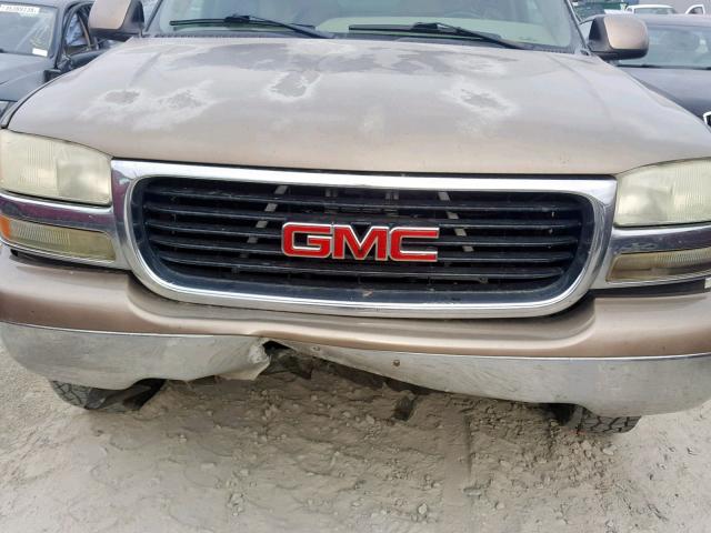 1GKEC16Z34J117102 - 2004 GMC YUKON XL C TAN photo 9